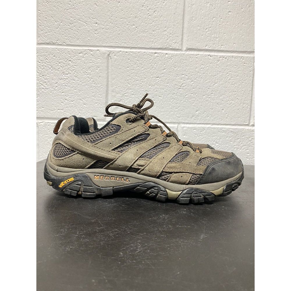Merrell Moab Ventilator Walnut Brown Hiking Vibram Shoes‎ Boots Mens US 11.5 EUC